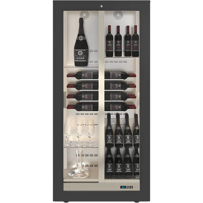 Divine Wine Storage TE-B14 Customizable Shelving Built-in Wine Wall