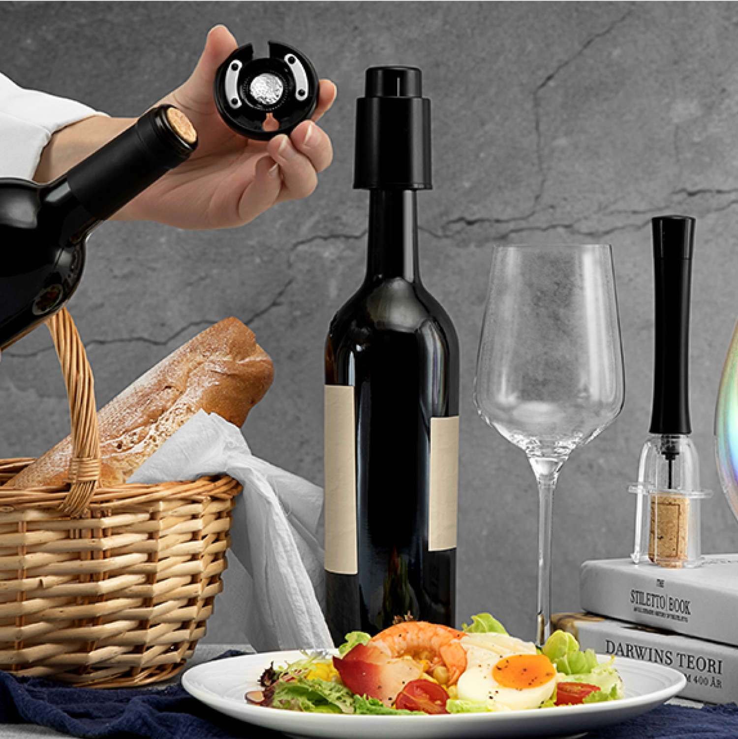 Wine Glasses & Accessories