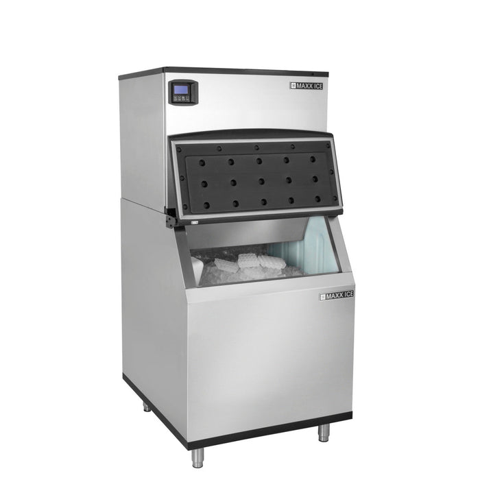 Intelligent Series Modular Ice Machine, 30"W, 361 lbs w/470 lb Storage Bin, Stainless Steel