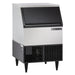 Maxx Ice Self-Contained Ice Machine, 260 lbs, Full Dice Cubes, Storage Bin, Stainless Steel/Black Trim