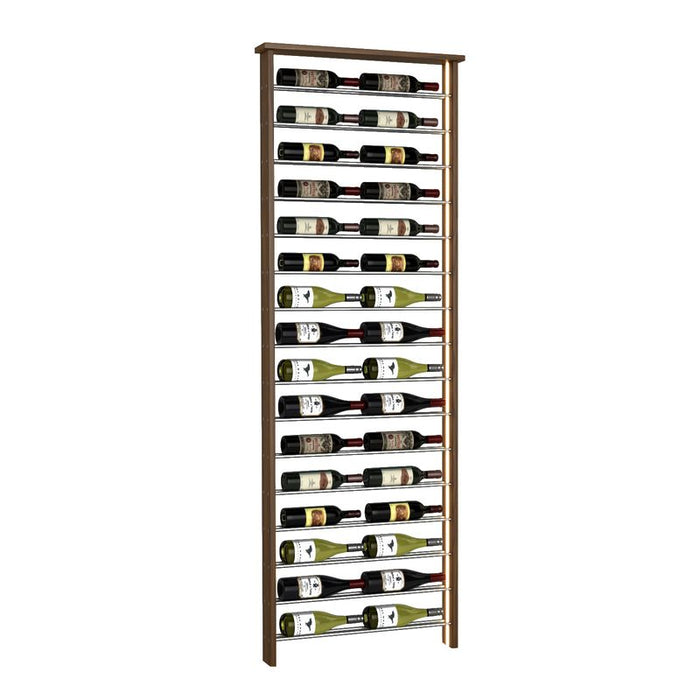 32-Bottle Parallel Wine Rack, Two-Column