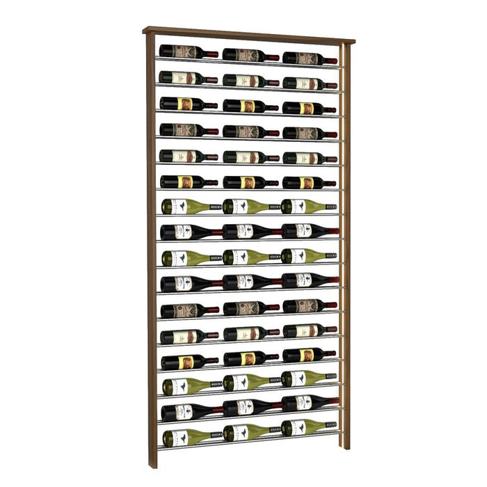 48-Bottle Parallel Wine Rack, Three-Column