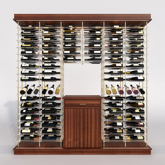 240-Bottle Elevation Wine Display