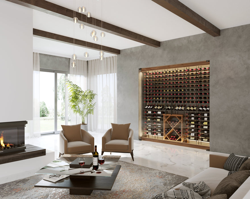 309-Bottle Elevation Wine Display