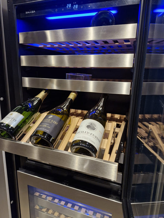 Divine Wine Storage 155 Bot Dual Zone Wine Cabinet