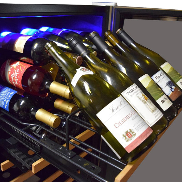 1200 Double Wine Cooler 332 Btl 2-Zone #19303