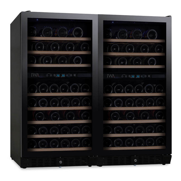 800 Double 188 Bottle 2-Zone Frameless #34251