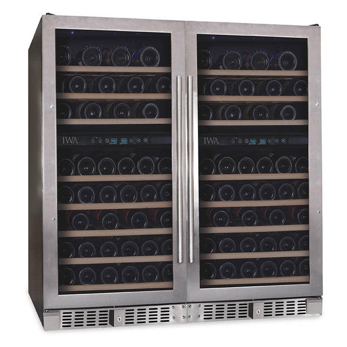 Loft 800 Double Wine Cooler 188 Bottle Dual Zone #34250