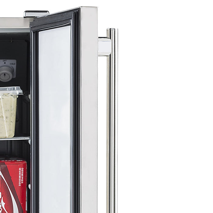 Maxx Ice Compact Outdoor Refrigerator, in Stainless Steel