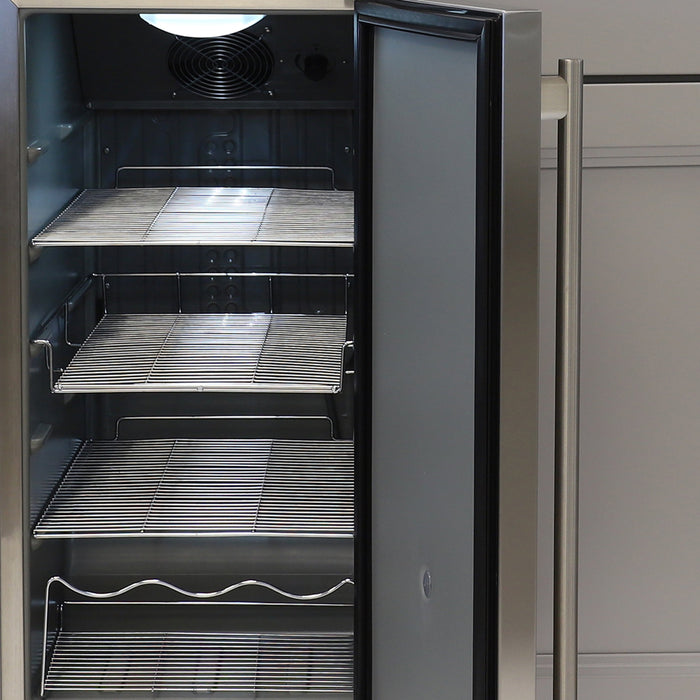 Maxx Ice Compact Indoor Refrigerator, in Stainless Steel