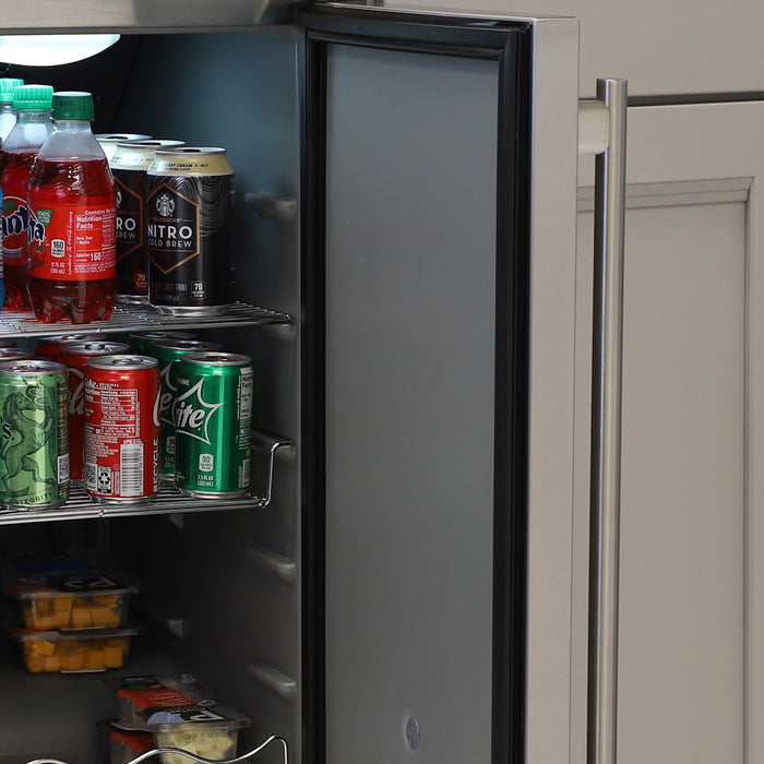 Maxx Ice Compact Indoor Refrigerator, in Stainless Steel