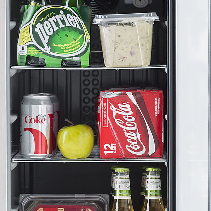 Maxx Ice Compact Indoor Refrigerator, in Stainless Steel