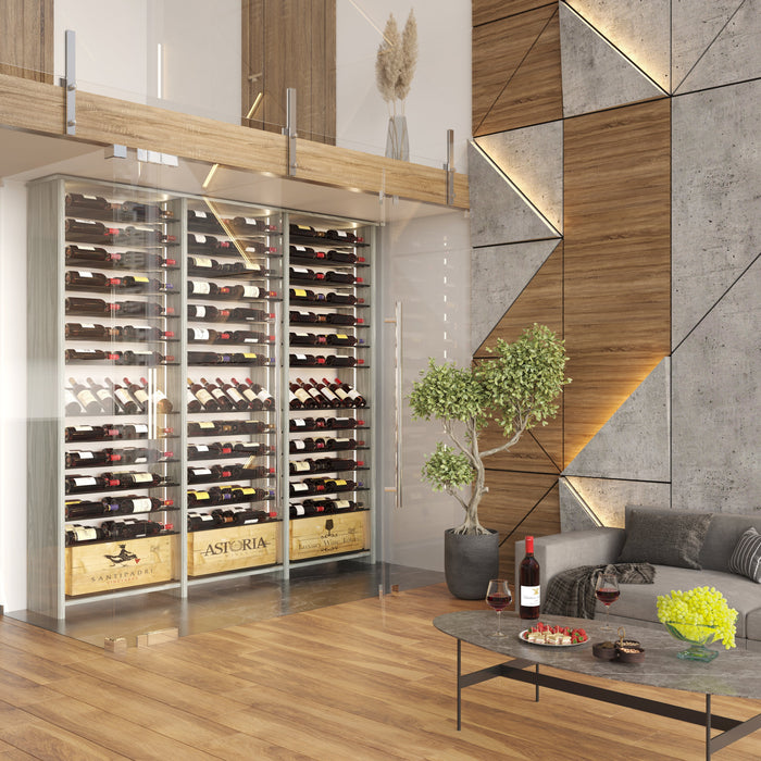 273-Bottle Parallel Wine Display