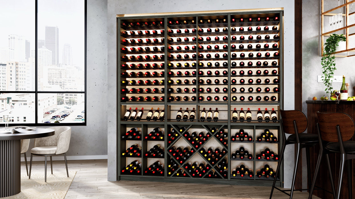 490-Bottle Parallel Wine Display