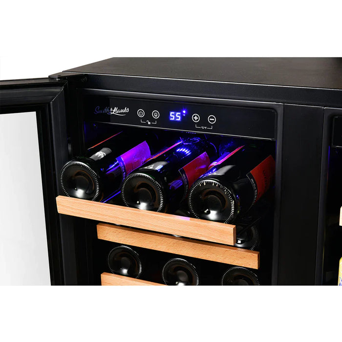Smith & Hanks Wine and Beverage Cooler, Stainless Steel Door Trim