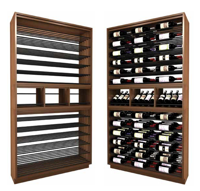 117 Bottle Tower Series Wine Rack ET23