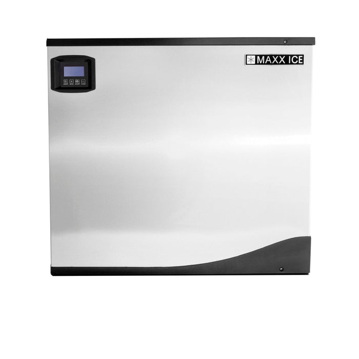 Maxx Ice Intelligent Series Modular Ice Machine, 30"W, 645 lbs, Hald Dice Cubes, in Stainless Steel