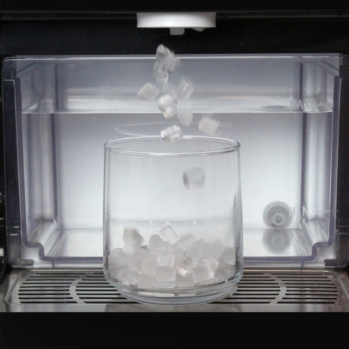Maxx Ice Countertop Nugget Ice Dispenser, 33 lbs, in Stainless Steel