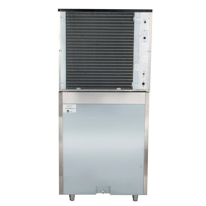 Intelligent Series Modular Ice Machine, 1000 lbs - 580 lbs Storage Bin, in Stainless Steel