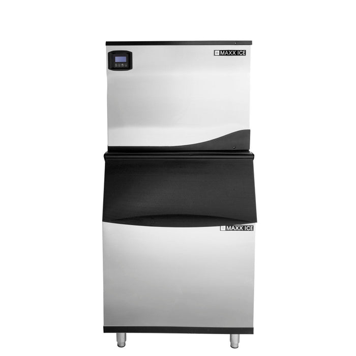 Intelligent Series Modular Ice Machine, 30"W, 361 lbs w/470 lb Storage Bin, Stainless Steel