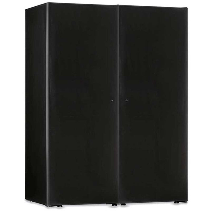 Transtherm Double Ermitage Solid Black Full Shelf