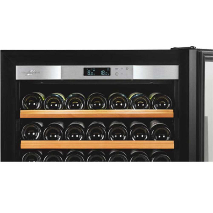 Transtherm Double Ermitage Solid Black Full Shelf